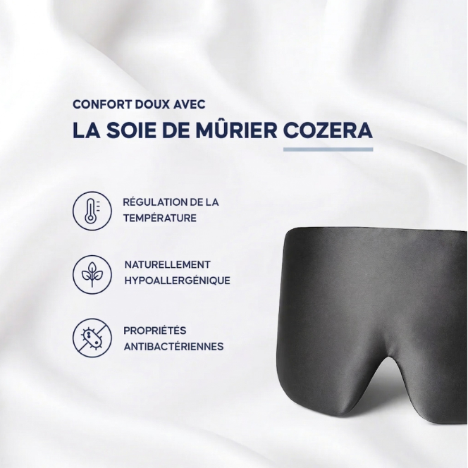 Masque de Nuit en Soie Naturelle